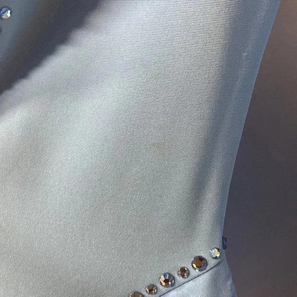 Figure Skating Custom Rhinestone Competition Long Sleeve Dress - Picture 6 of 10